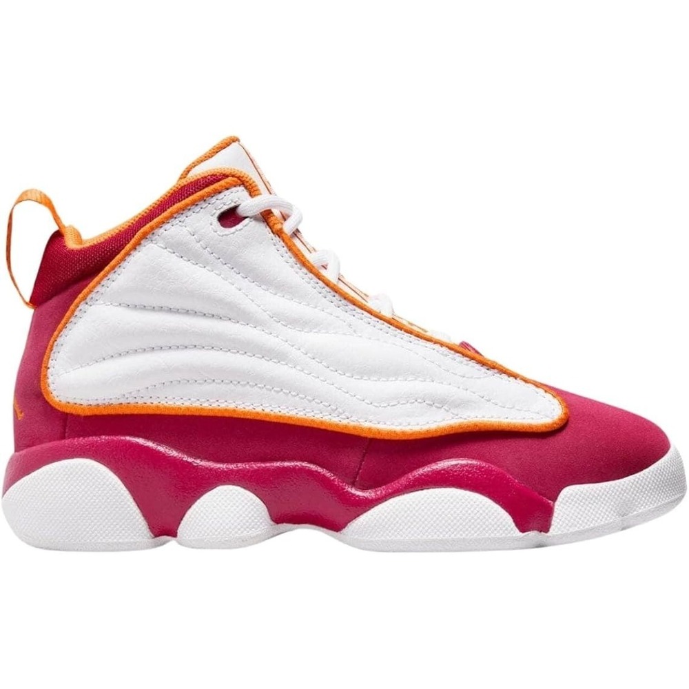 Nike Air Jordan Pro Strong (GS) Kids Sz 4.5Y Shoes White Cardinal Red DC7911-168